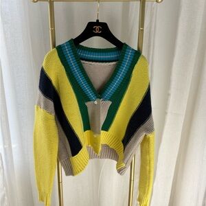 Vibrant Multicolor Women's Cardigan